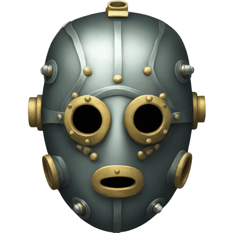 medieval scuba mask emoji