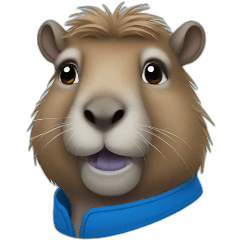 blue capybara emoji