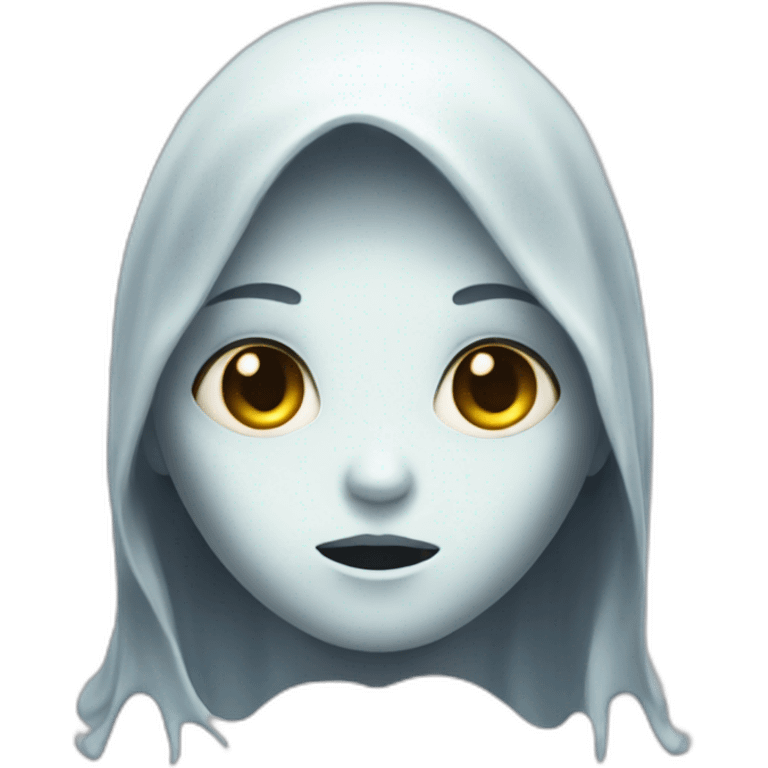 Ghost girl démon emoji