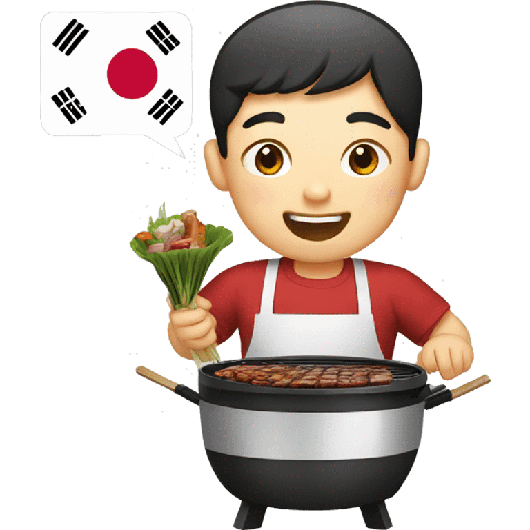 Korean BBQ c emoji