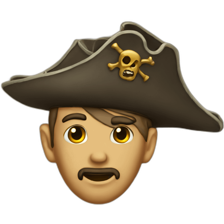 map pirate emoji