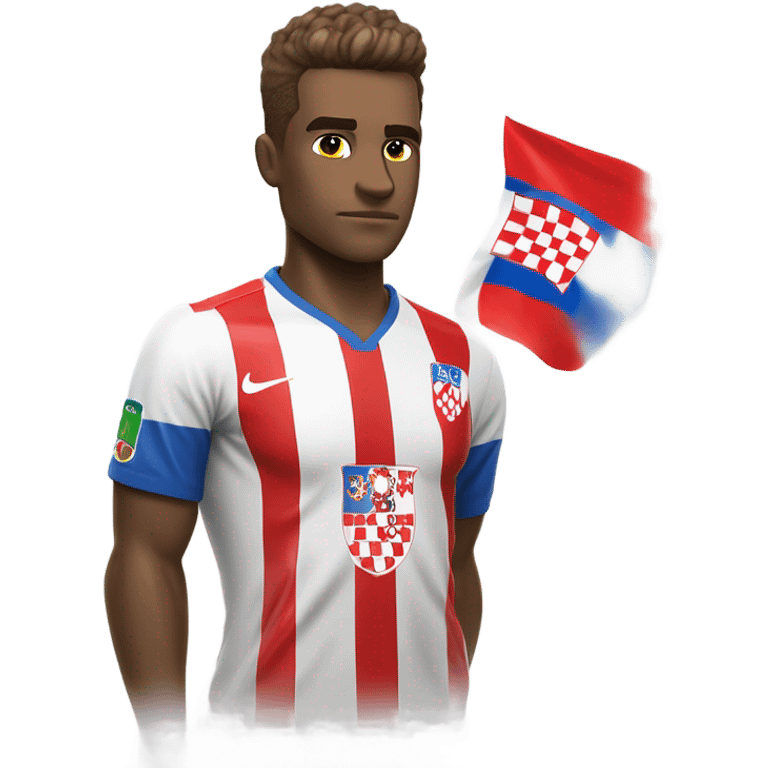 Croatia soccer captain  emoji