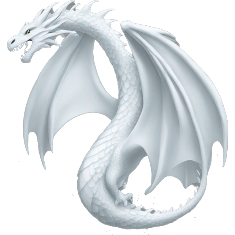 white dragon scale emoji