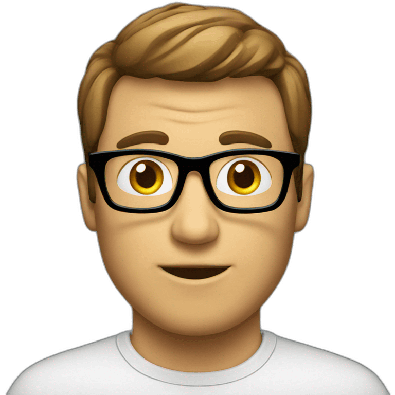 a computer geek emoji