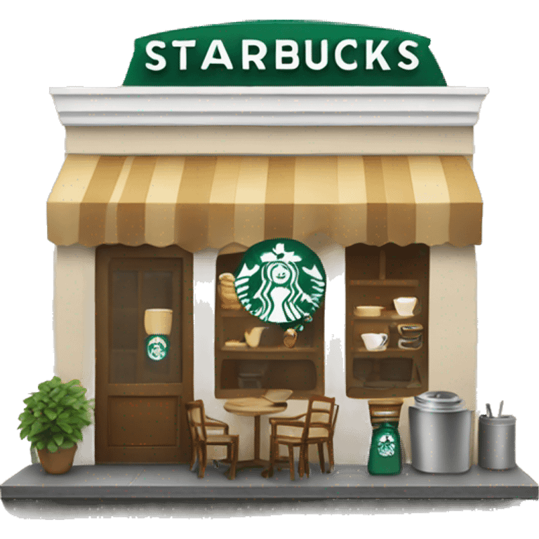 Café starbucks emoji