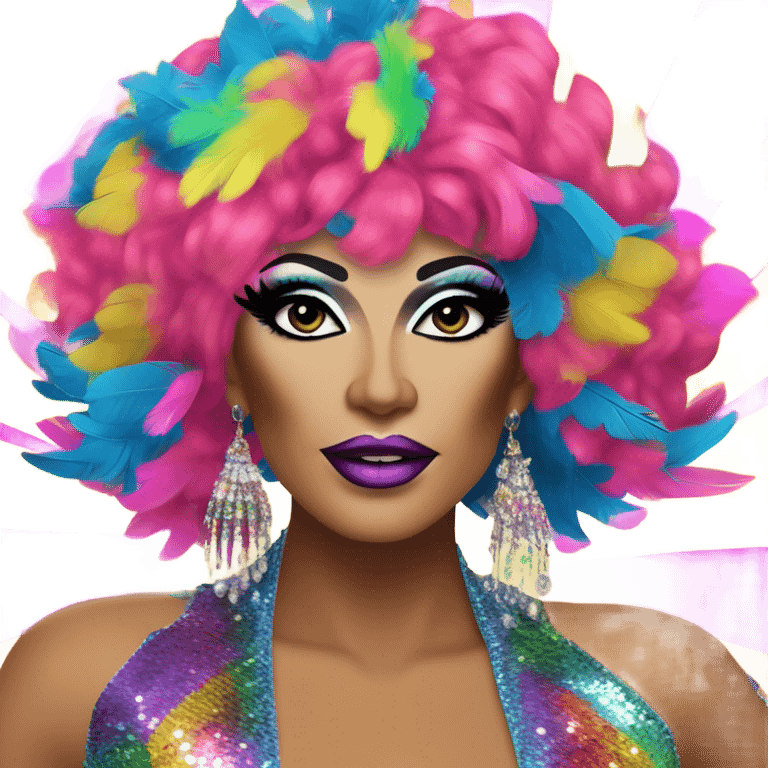 Stinky drag queen emoji