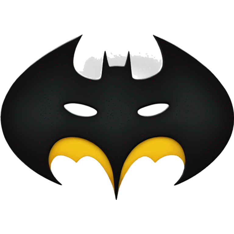 Batman logo emoji