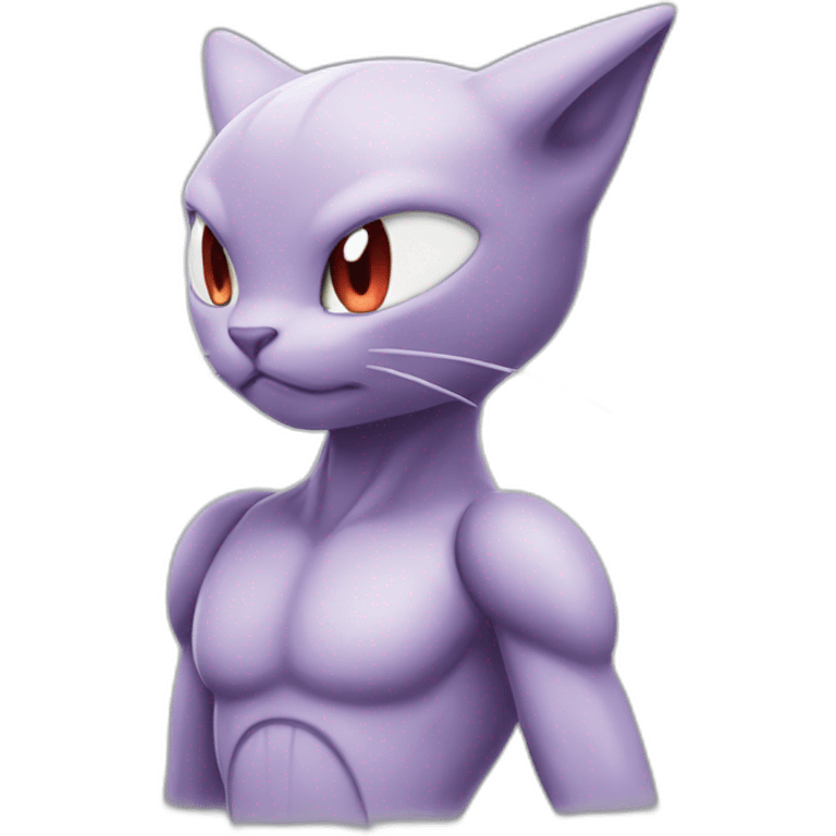 Mewtwo the pokemon emoji