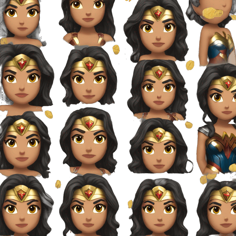 strong wonder woman emoji