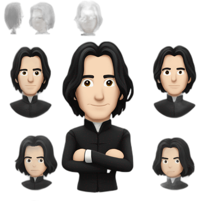 elegant severus snape alan rickman emoji