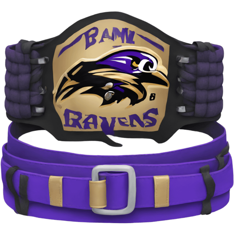 Ravens belt emoji