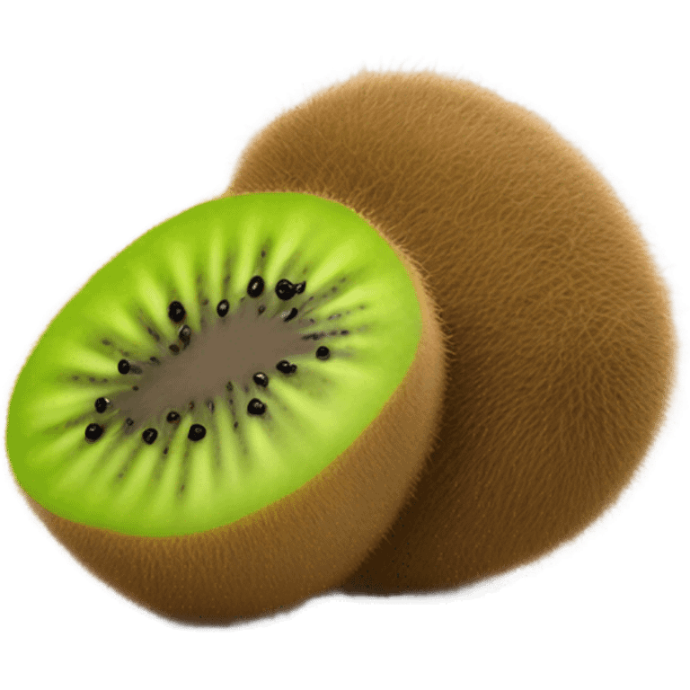 3d kiwi fruit emoji