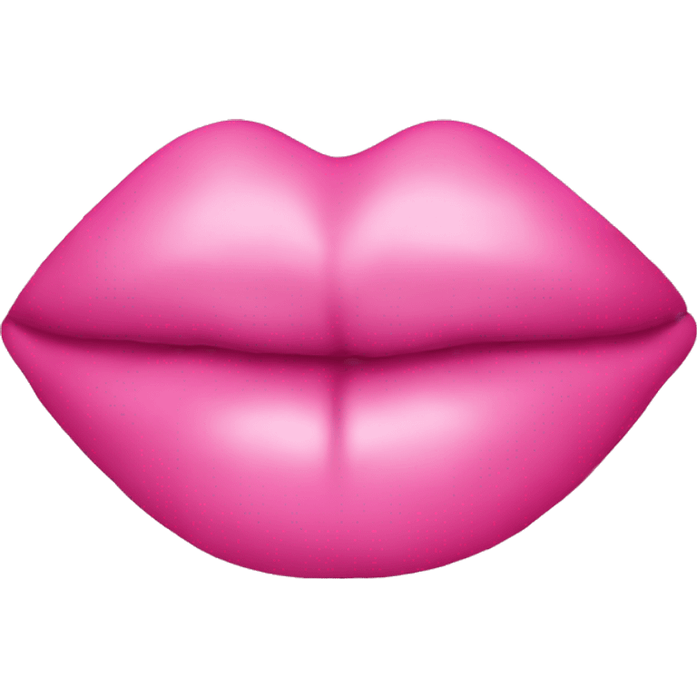 pink kiss emoji