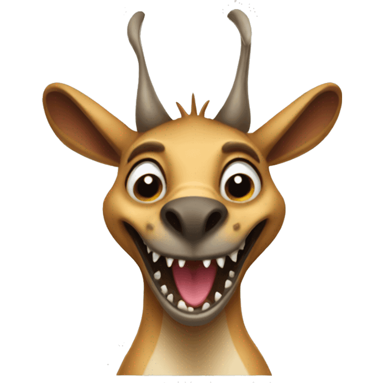 monster monster kangaroo emoji