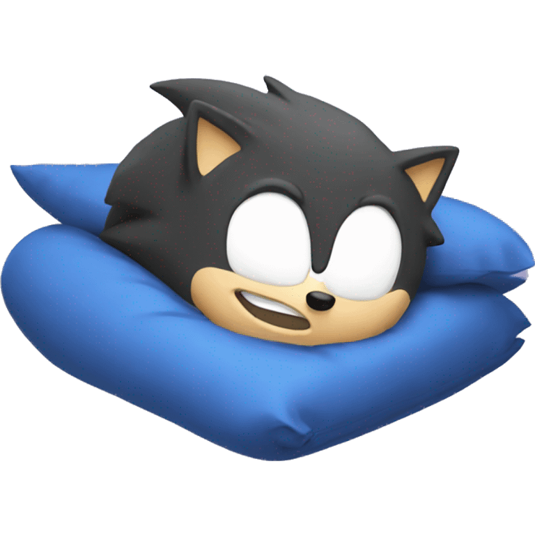 Sonic sleeping emoji