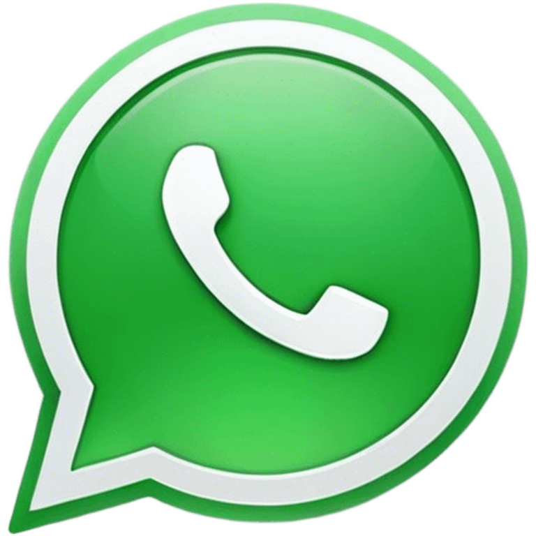 whatsapp logo emoji