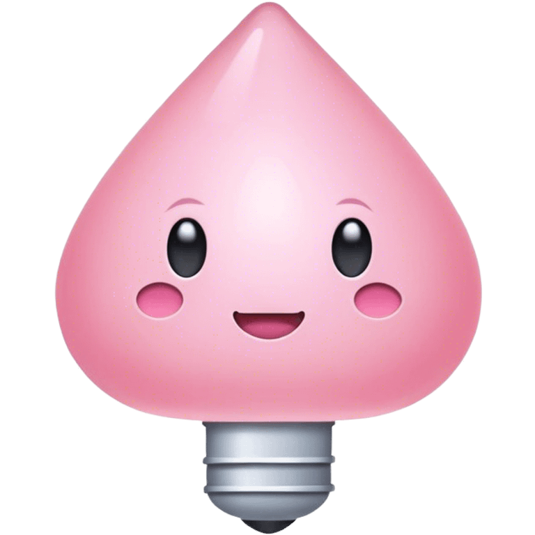 cute light pink  emoji