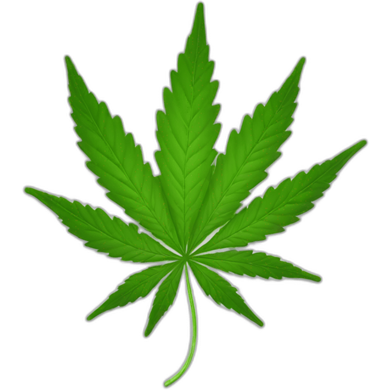 Hoja de cannabis  emoji