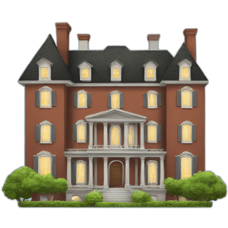 mansion emoji