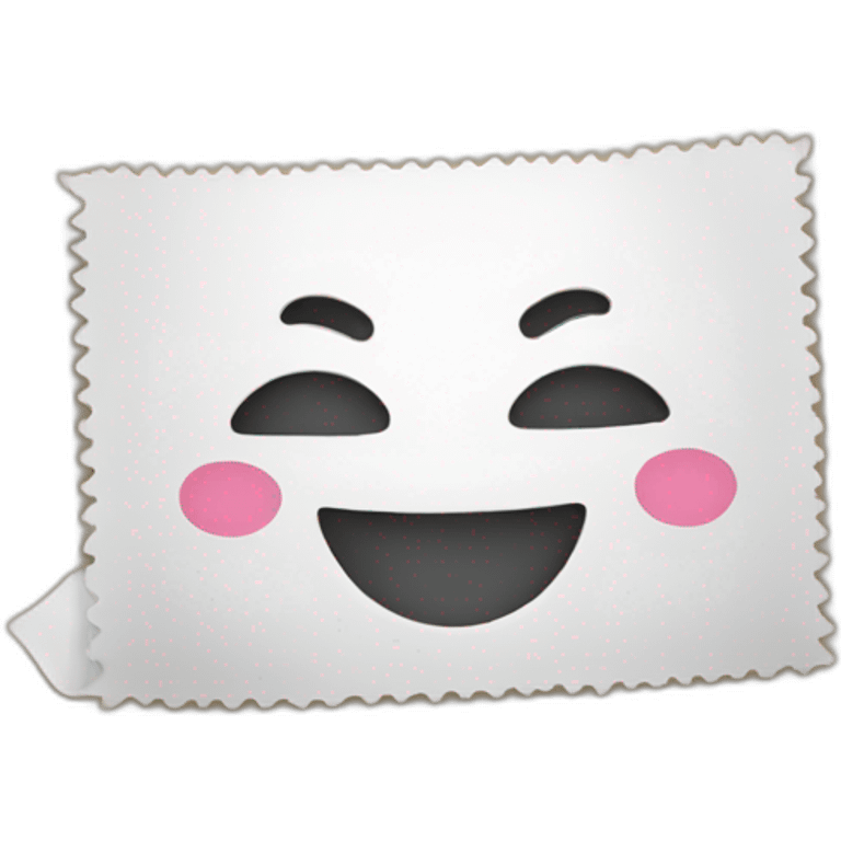 Happy coupon emoji