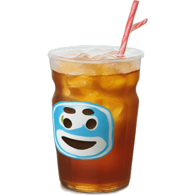 Sweet tea on the beach emoji