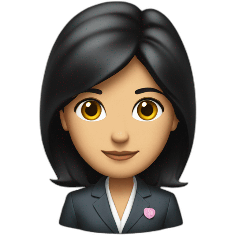 Nikki haley, business suit emoji