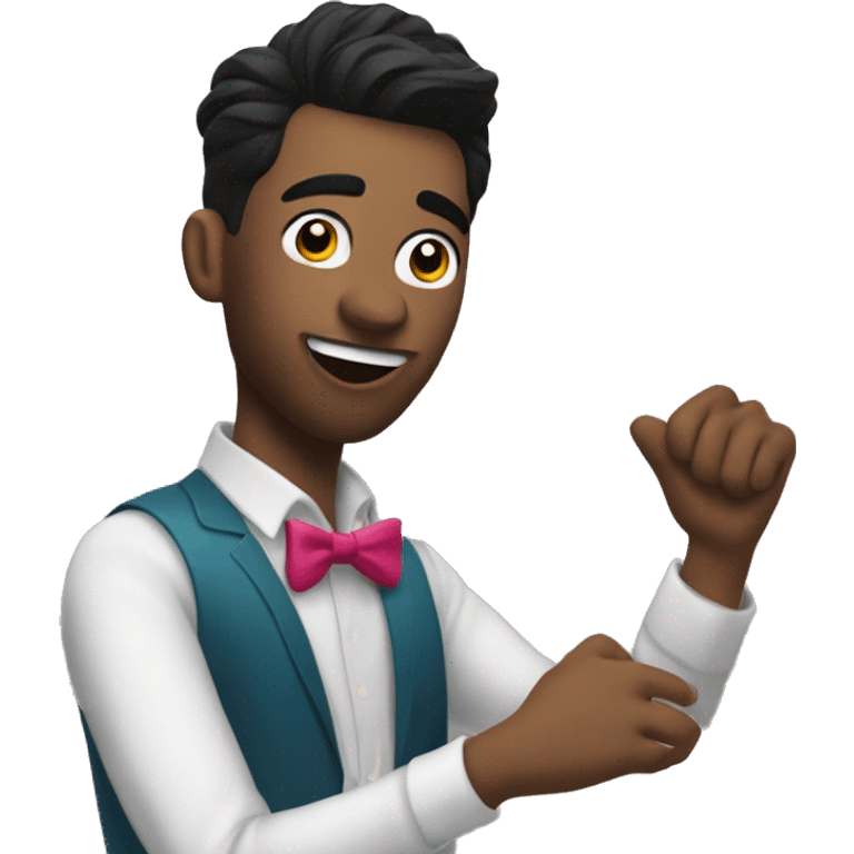 The rizzler from tiktok emoji