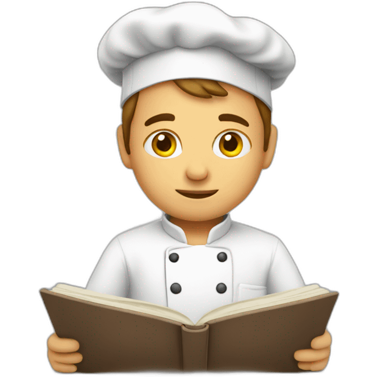 chef reading emoji