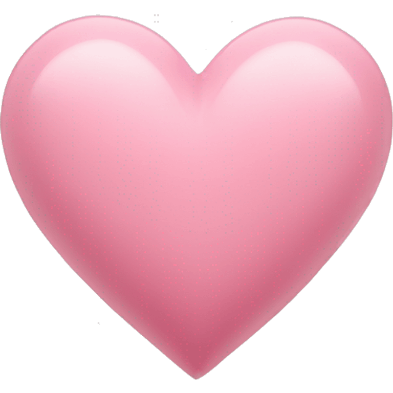 heart inside a heart soft pink emoji