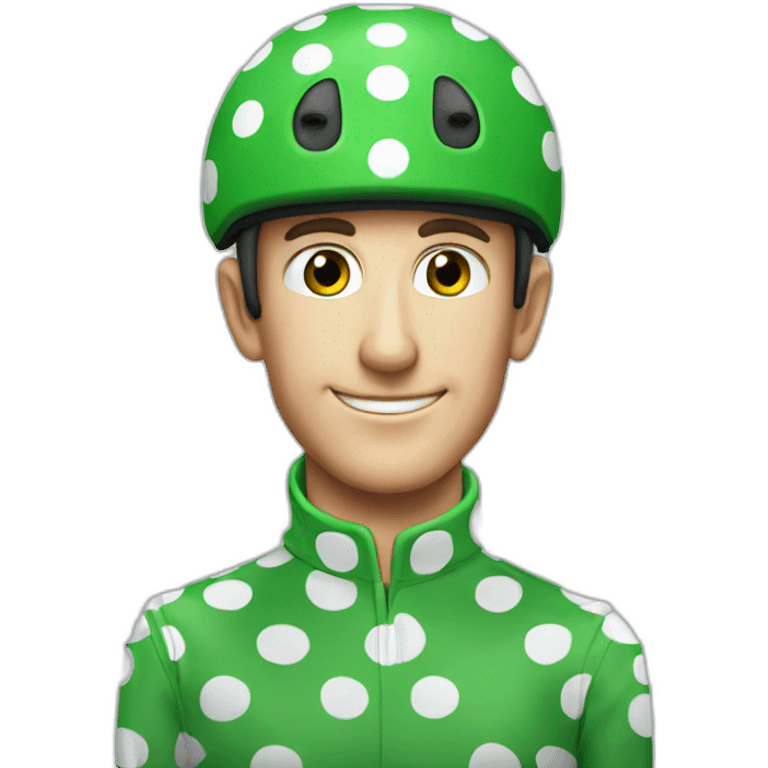 paul townend green polka dot jockey emoji