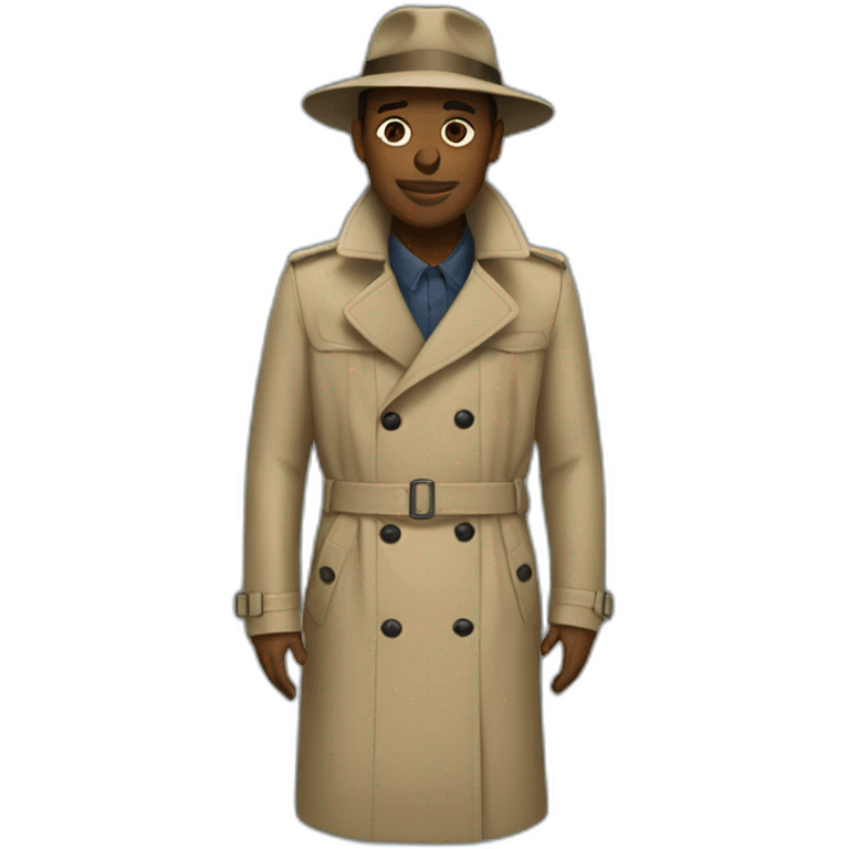 trench-coat emoji