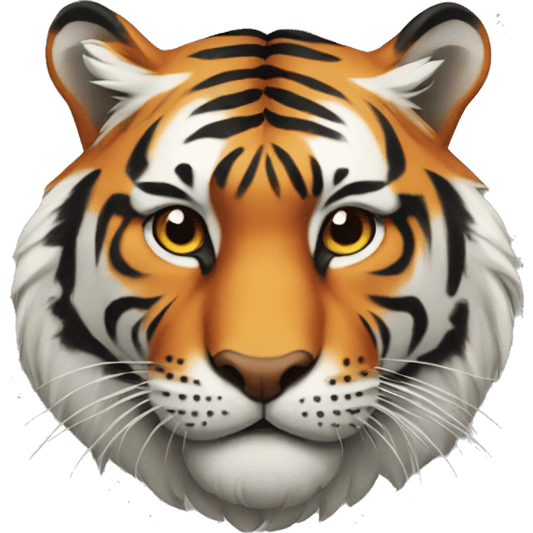 Tiger head  emoji