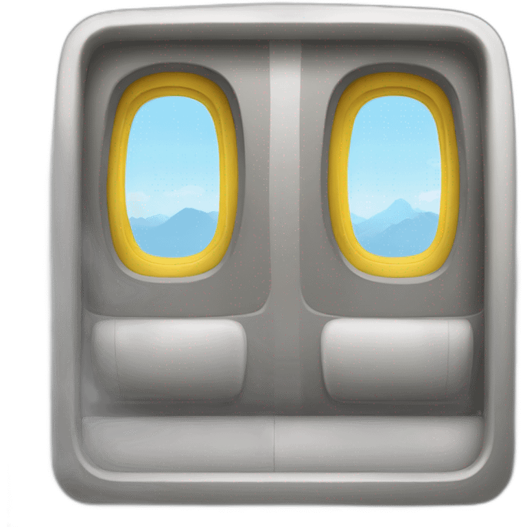 Flugzeug Fenster emoji