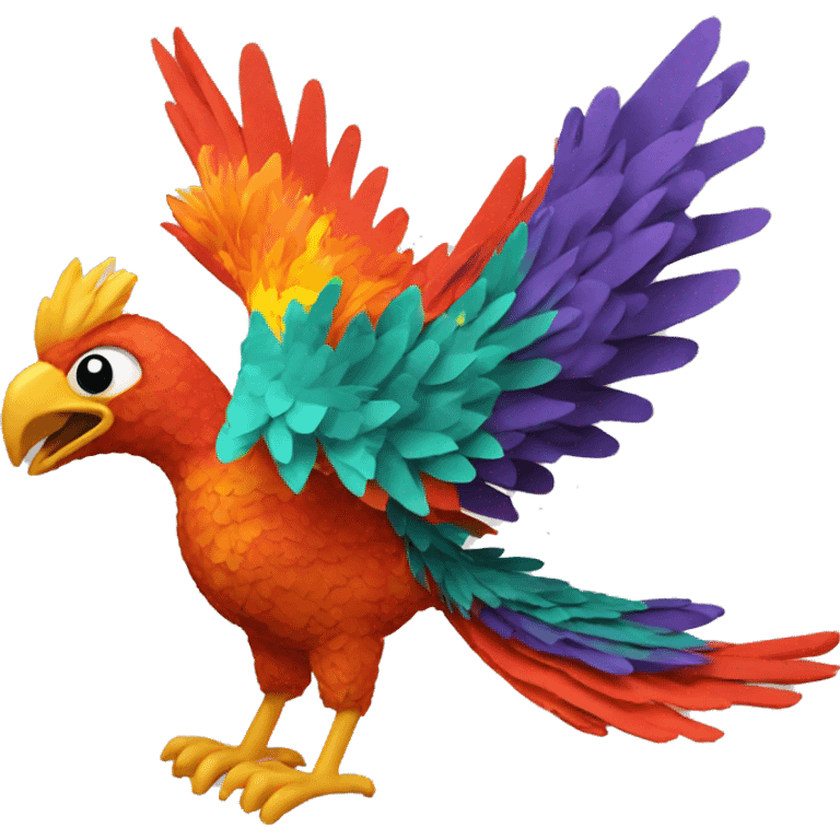 Phoenix piñata  emoji