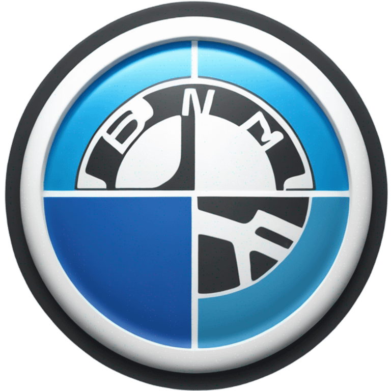 BMW car logo emoji