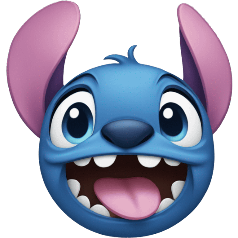 stitch blowing kiss emoji