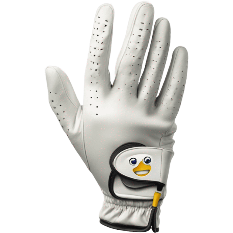 Golf glove hang loose emoji