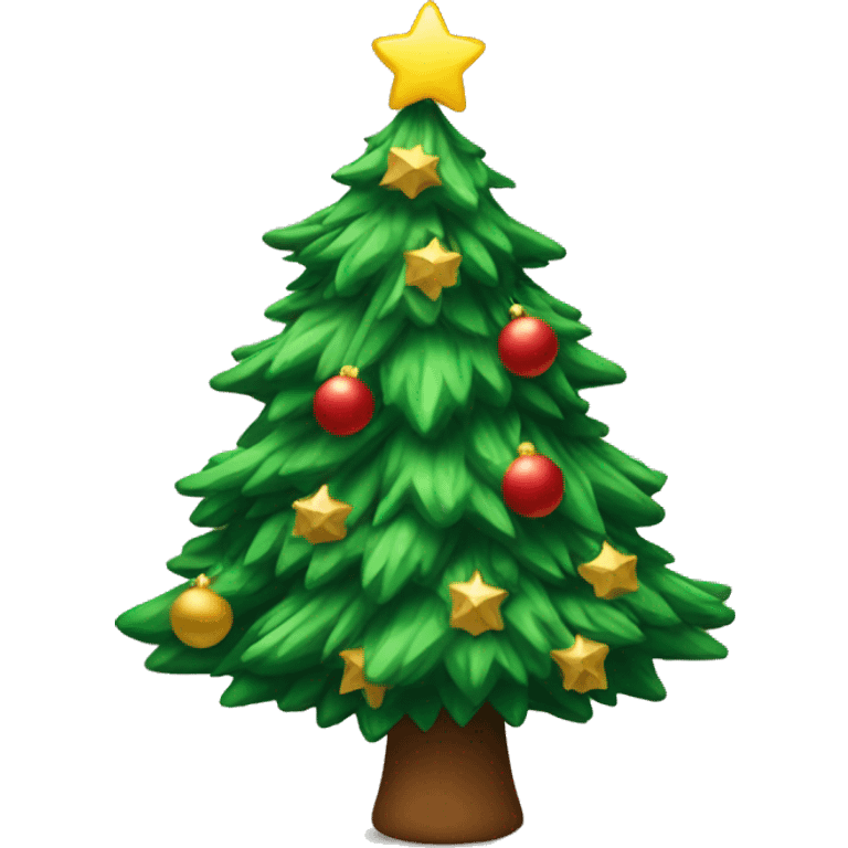 special christmas tree emoji