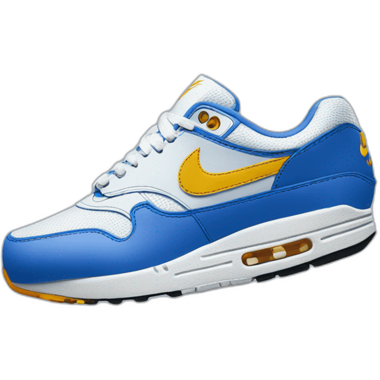 Nike Air Max 1 blue emoji