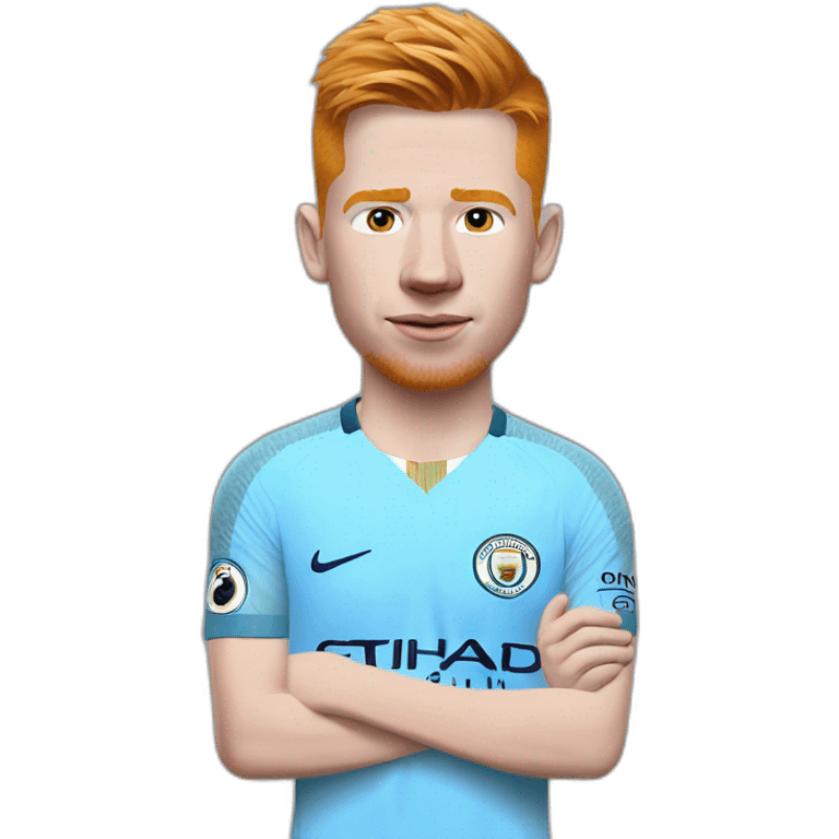 de bruyne realistic emoji