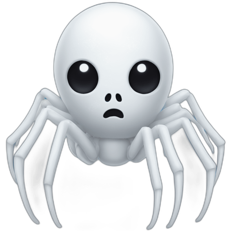 Ghost-spider emoji