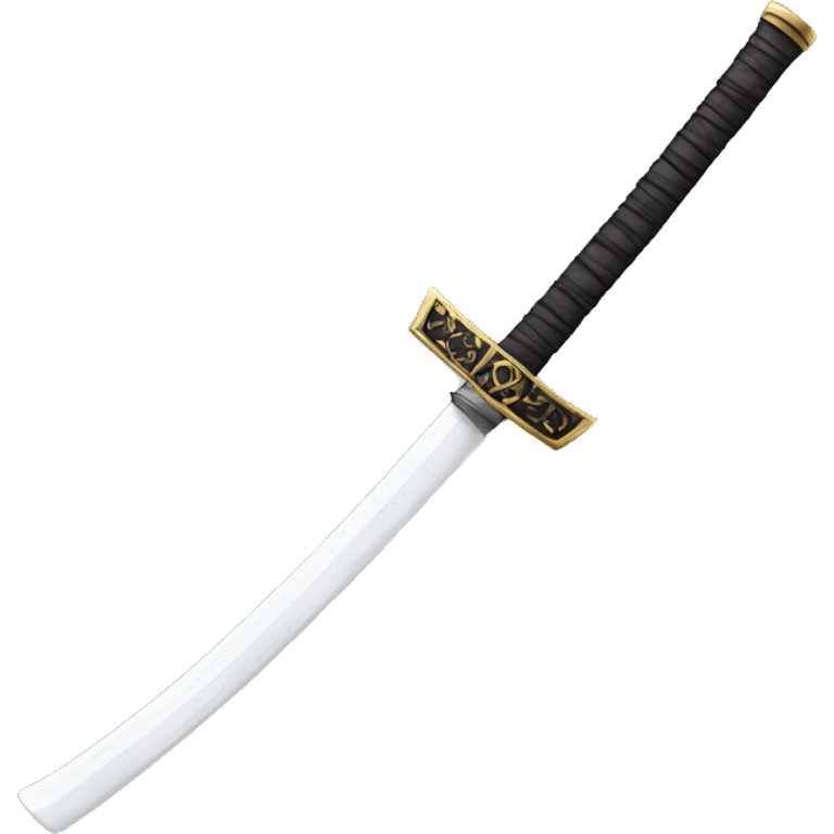 White long katana emoji