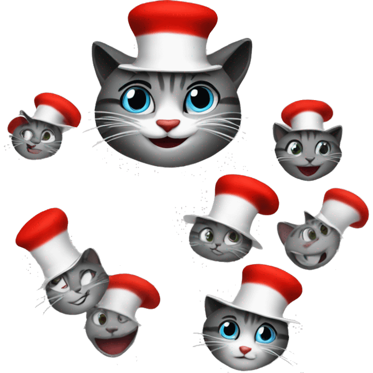 Alli Buchanan as the Cat in the Hat emoji