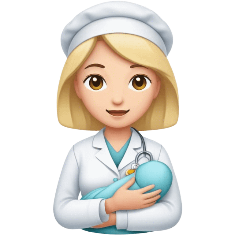 A midwife emoji