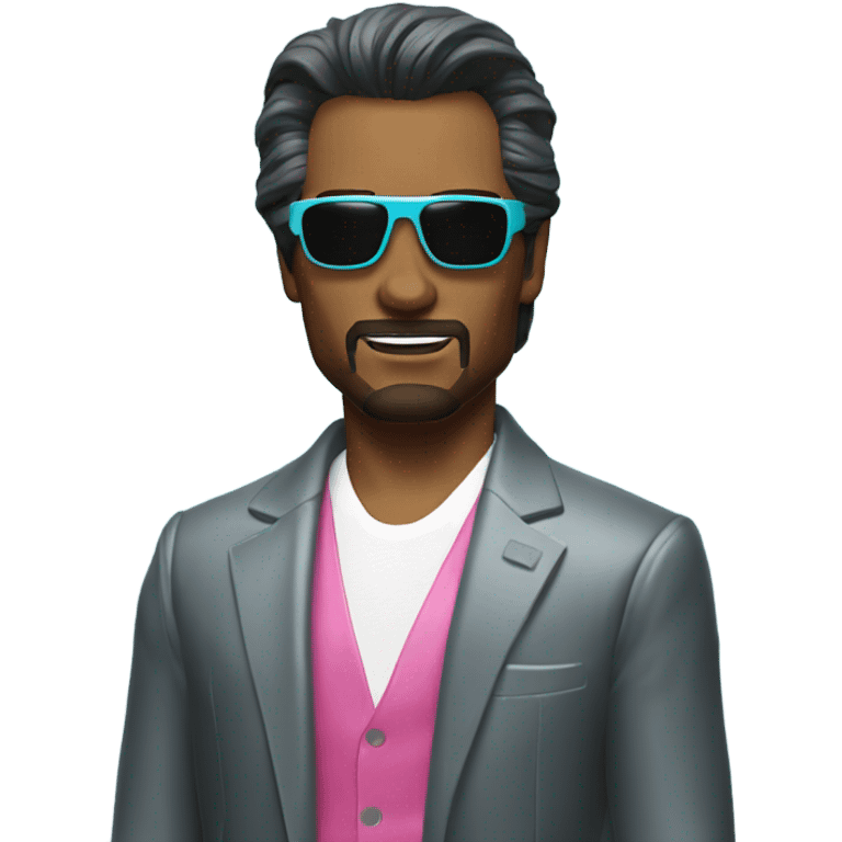 Miami vice iron man emoji