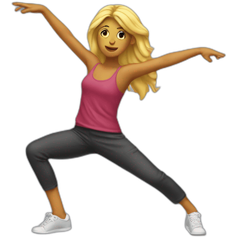 dab femme emoji