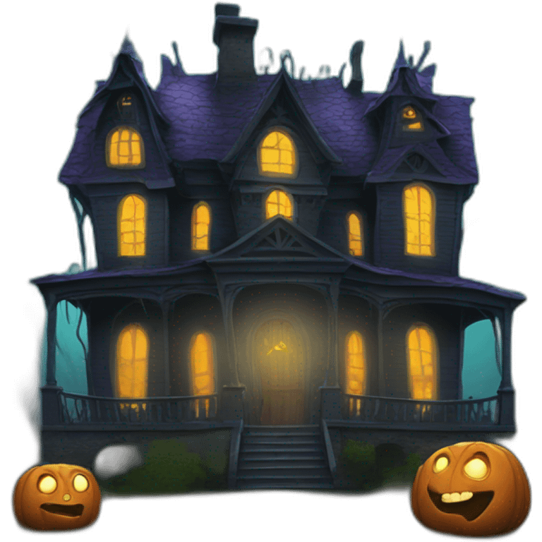 haunted house emoji