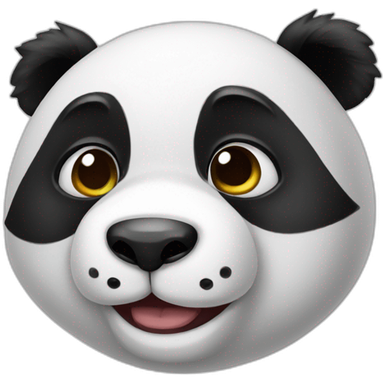 Cute panda emoji