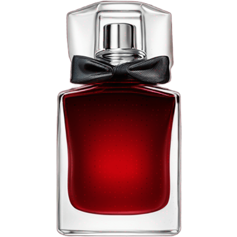 Dark red Dior parfum  emoji