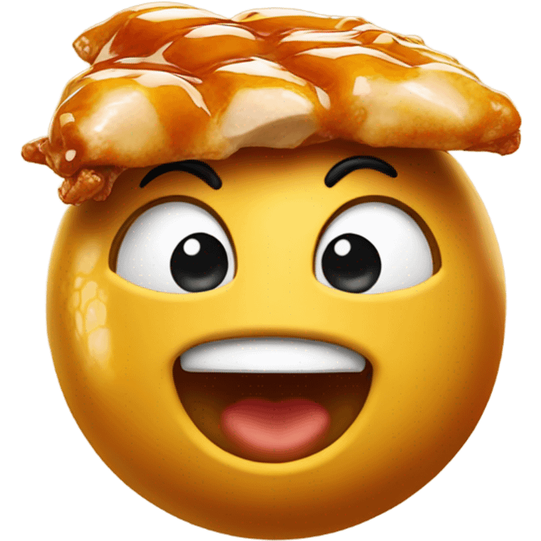 Glazed honey Chicken from chopsticks fast food brand emoji